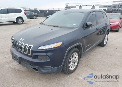 2014 Jeep Cherokee Sport z USA, uszkodzony, nr VIN 1C4PJLAB4EW149304